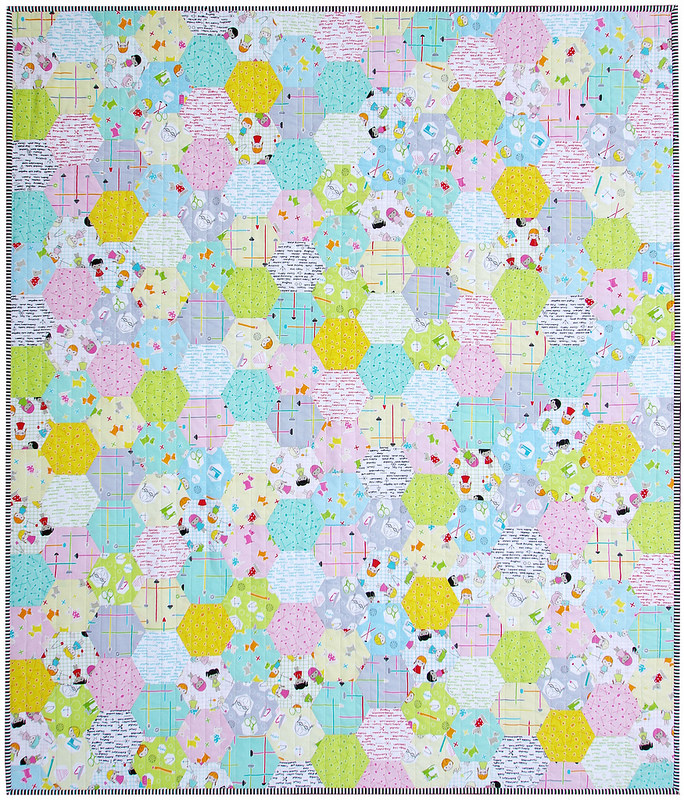 Sewing School Hexagon Quilt Red Pepper Quilts Bloglovin’